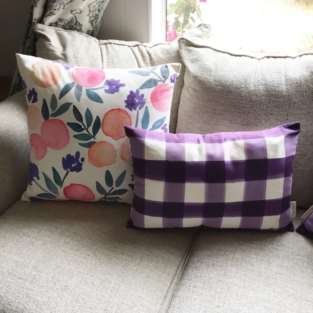 Caitlin Wilson Floral Throw Pillows Set Of 2